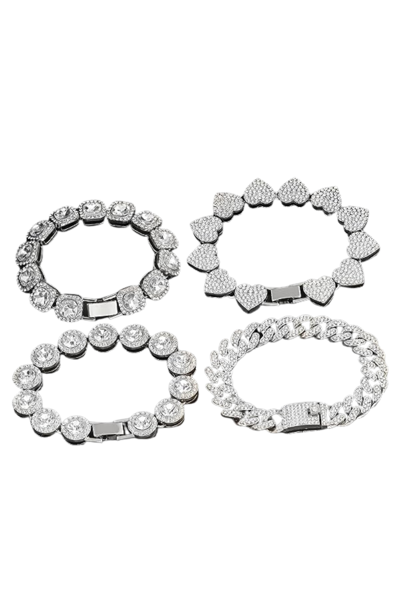 LUXIIVA® 4 PCS MEGAN BRACELET STACK (Ready to Ship)-$6.25/Count