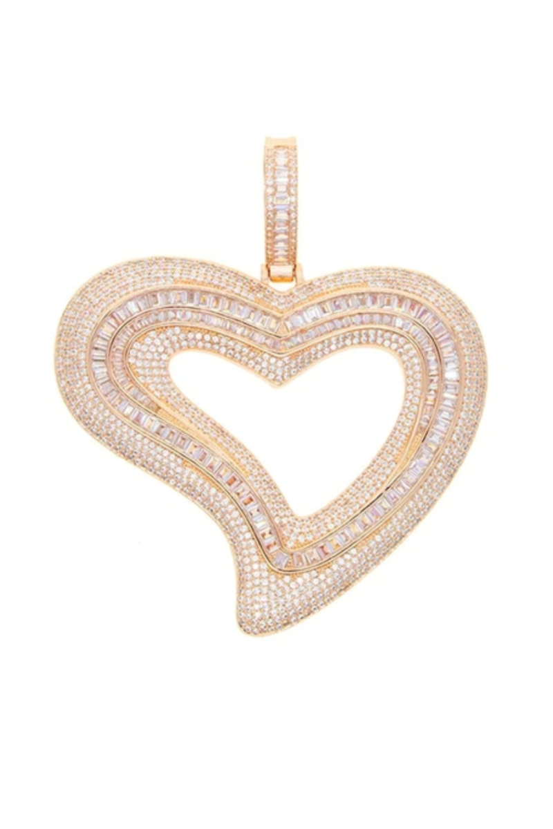 LUXIIVA® BIG HEART PENDANT(Ready to Ship)