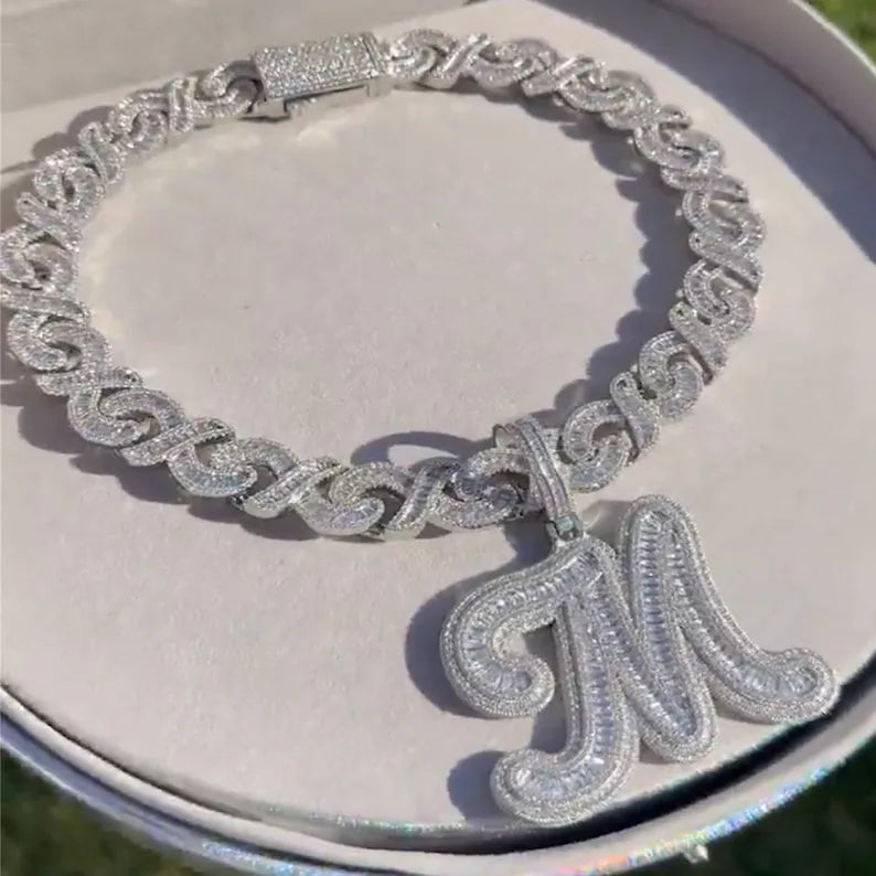 LUXIIVA® BOSS LADY INITIAL PENDANT(Ready to Ship)
