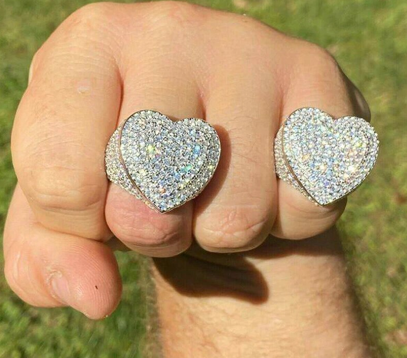 SENA HEART CZ RING(Ready to Ship)