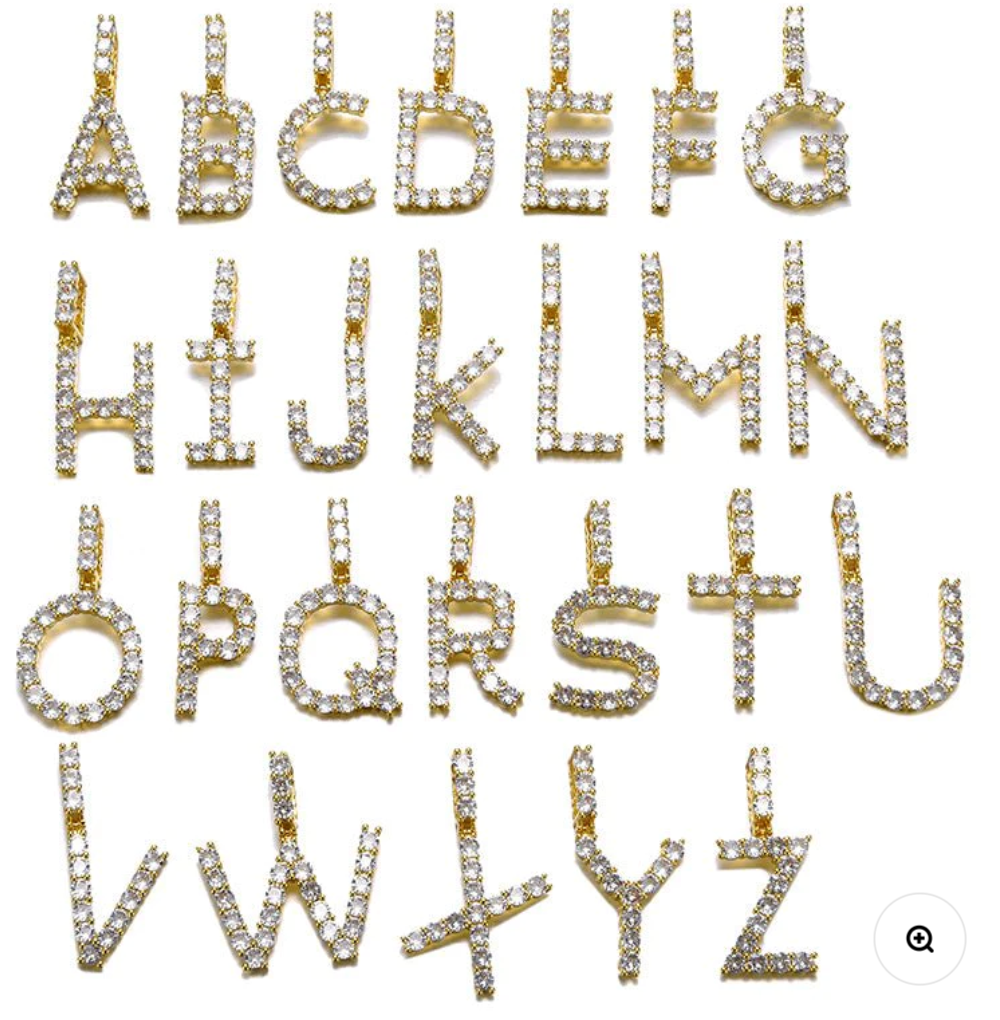 LUXIIVA® LUX INITIAL PENDANT (Ready to Ship)