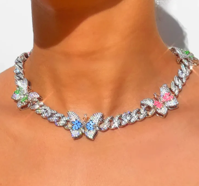 LUXIIVA® BUTTERFLY CHOKER (Ready to Ship)