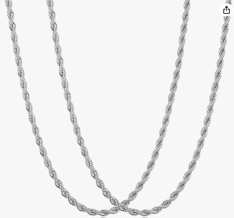 LUXIIVA® 5MM ROPE CHAIN (Ready to Ship)