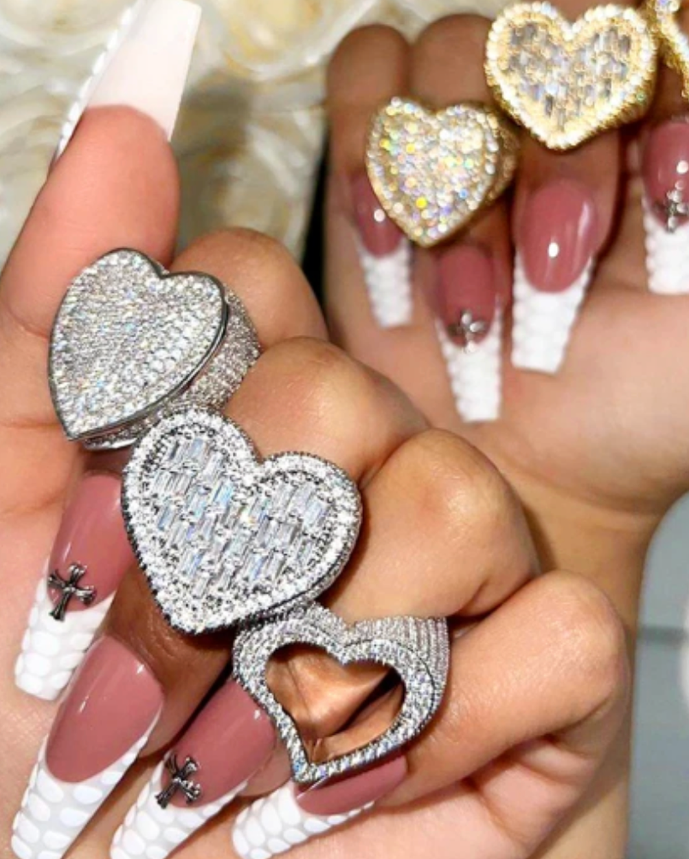 SENA HEART CZ RING(Ready to Ship)