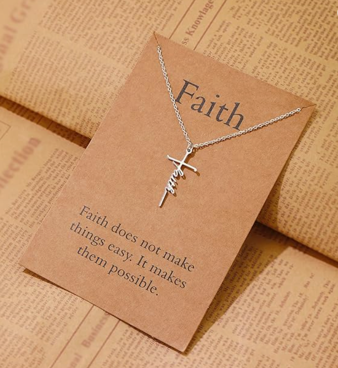 LUXIIVA® FAITH CROSS NECKLACE(Ready to Ship)