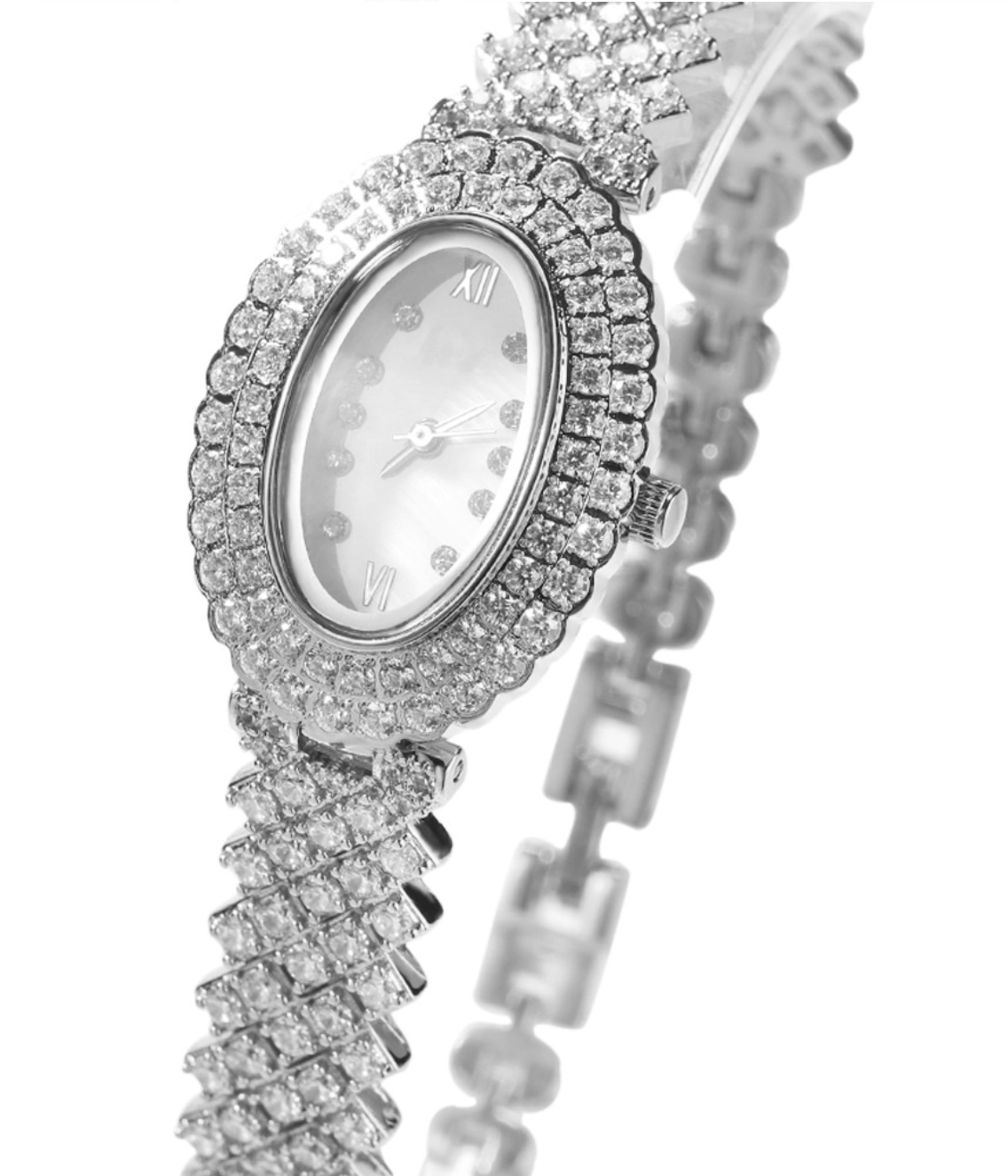 LUXIIVA® VINTAGE DIAMOND WATCH (Ready to Ship)