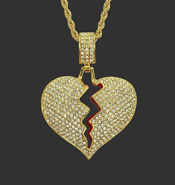 LUXIIVA® BROKEN HEART NECKLACE(Ready to Ship)