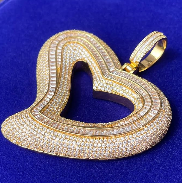 BIG HEART PENDANT(Ready to Ship)