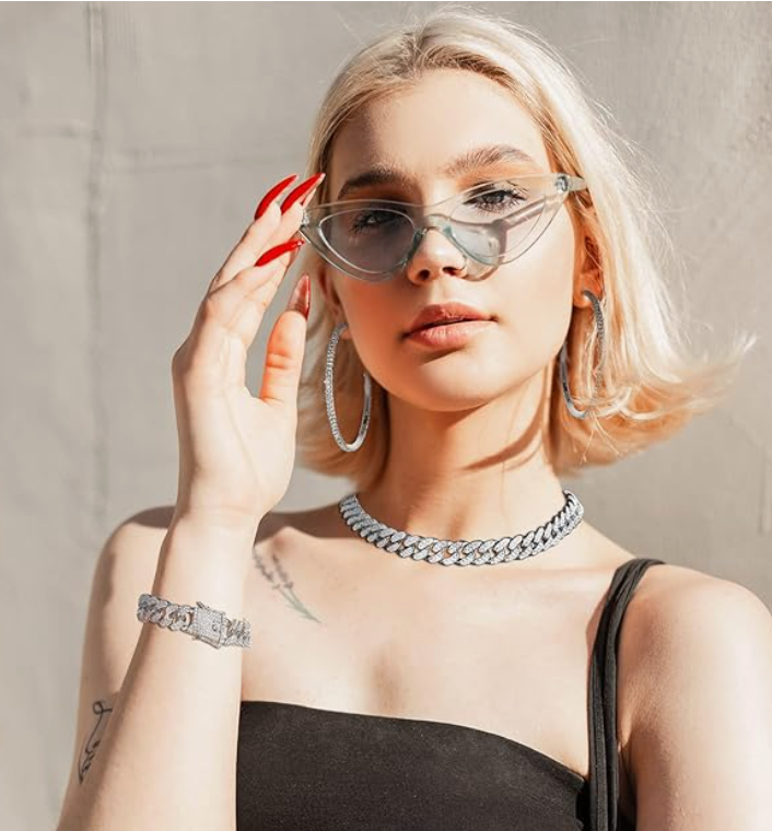 MABEL NECKLACE, BRACELET AND HOOP STACK(Ready to Ship)