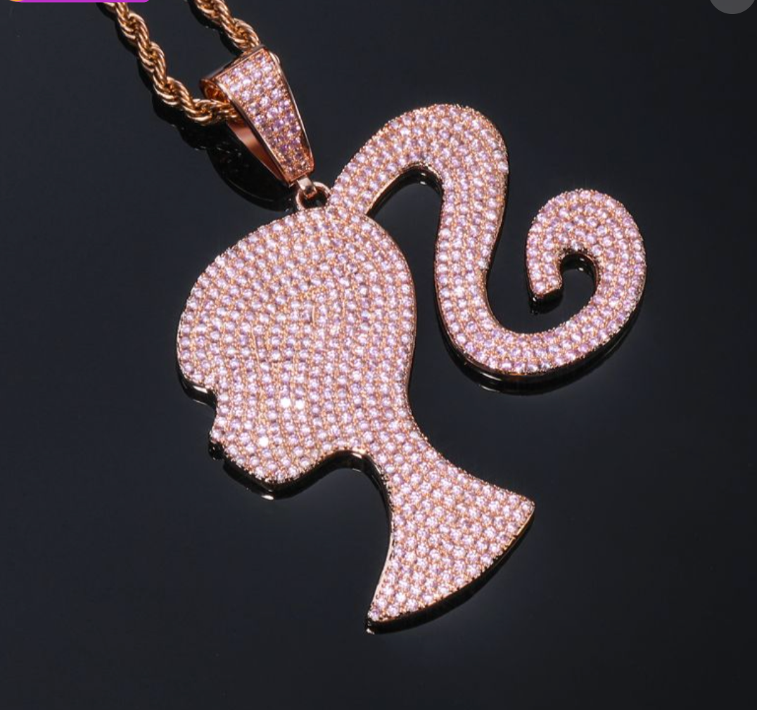 LUXIIVA® BARBIE GIRL INSPIRED NECKLACE (Ready to Ship)