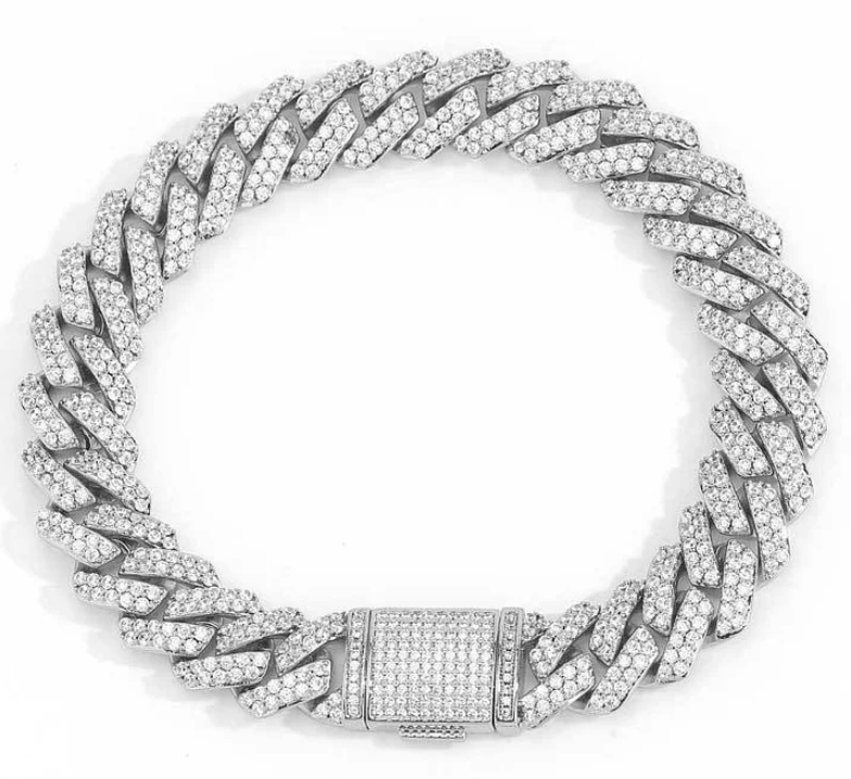 LUXIIVA® 13MM CUBAN BRACELET(Ready to Ship)