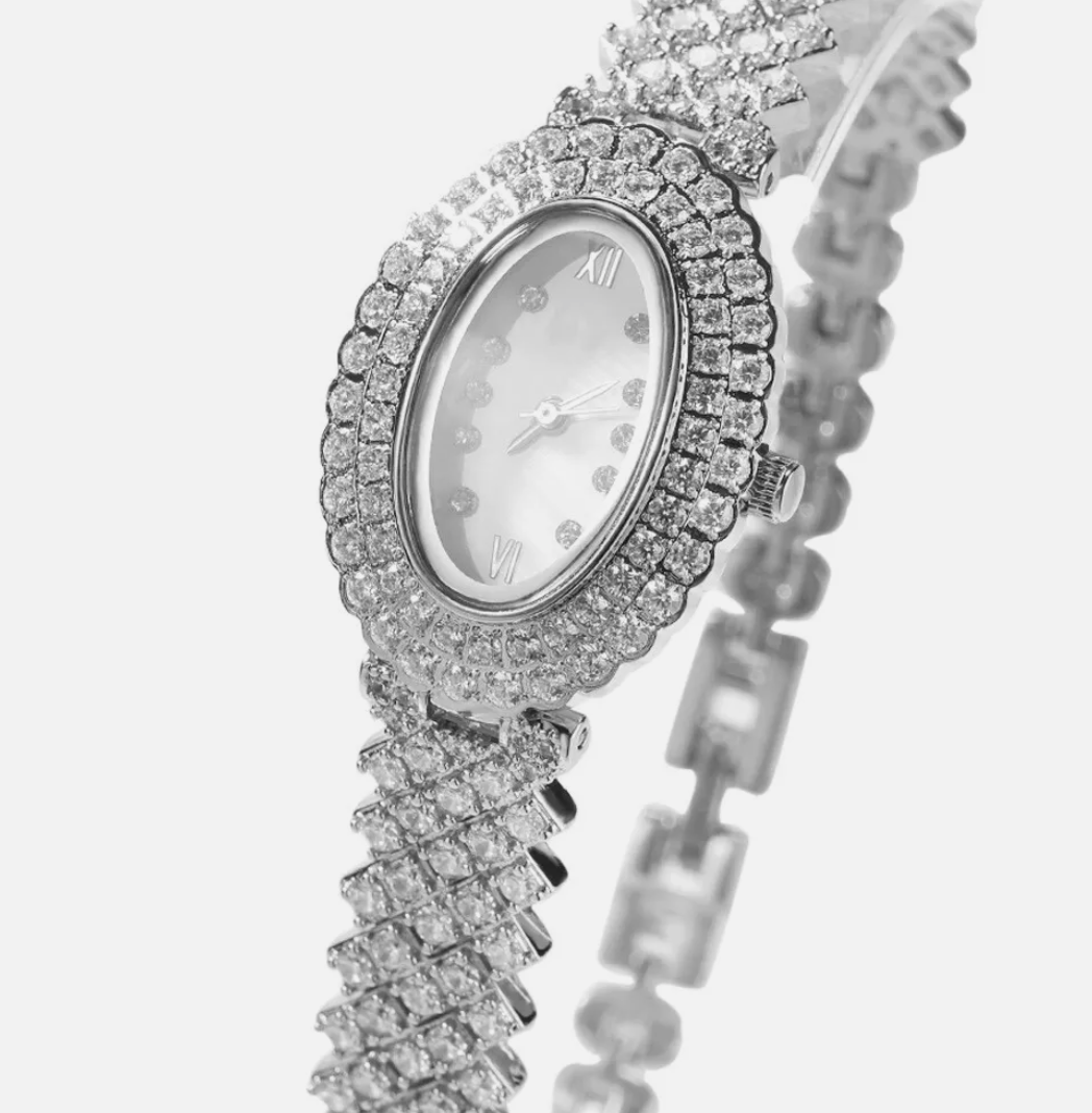 LUXIIVA® VINTAGE DIAMOND WATCH (Ready to Ship)