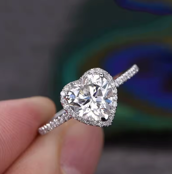 LUXIIVA® HEART  RING(Ready to Ship)