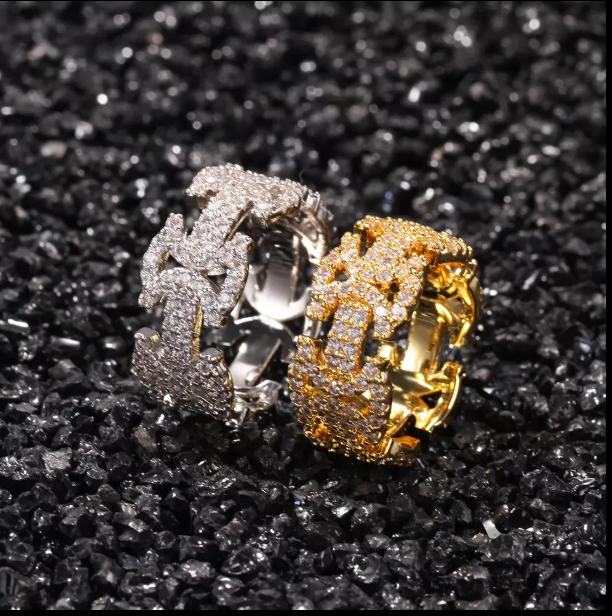LUXIIVA® ICED OUT ETERNITY RING(Ready to Ship)