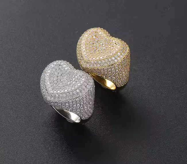 LUXIIVA® BOLD HEART RING(Ready to Ship)
