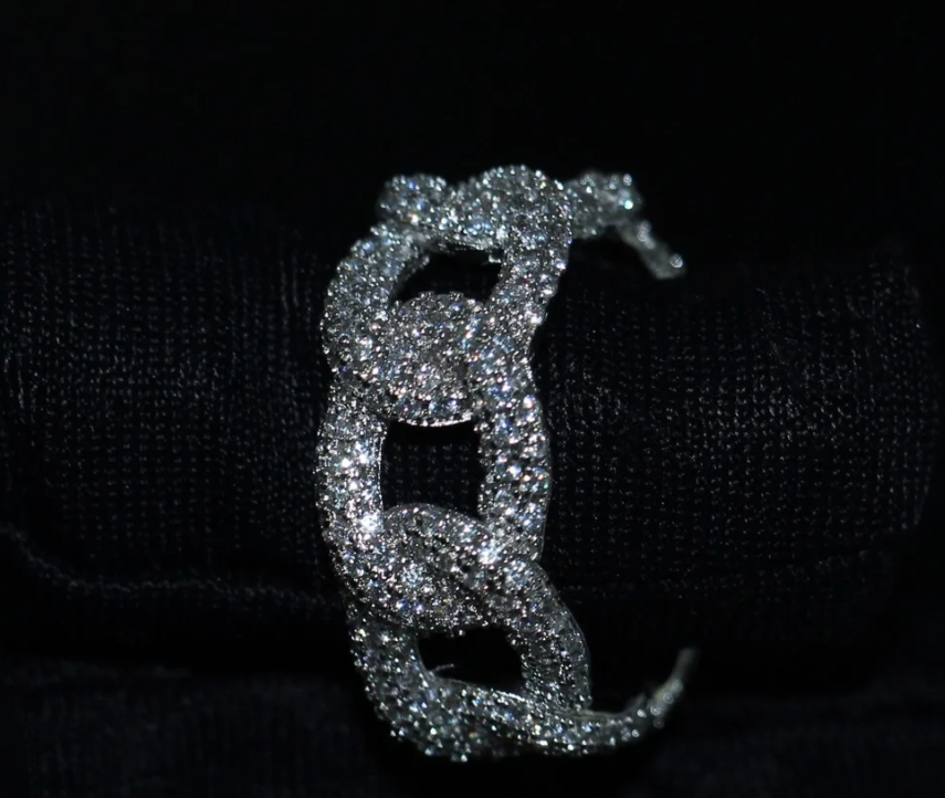LUXIIVA® OPEN OVAL CUT RING(Ready to Ship)