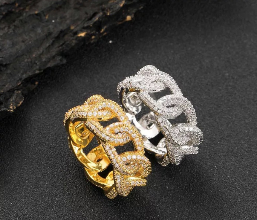 LUXIIVA® OPEN OVAL CUT RING(Ready to Ship)