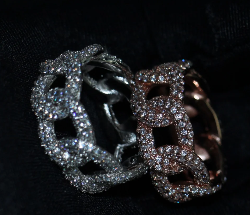 LUXIIVA® OPEN OVAL CUT RING(Ready to Ship)