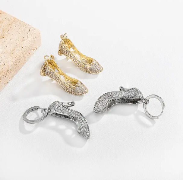 LUXIIVA® ICY SHOES EARRINGS(Ready to Ship)