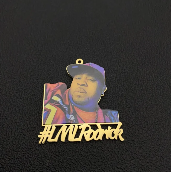 LUXIIVA® COLOUR CUSTOM PICTURE NECKLACE