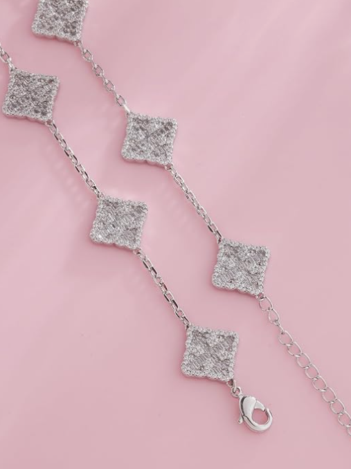 LUXIIVA®  FLOWER  LINK BRACELETS(Ready to Ship)