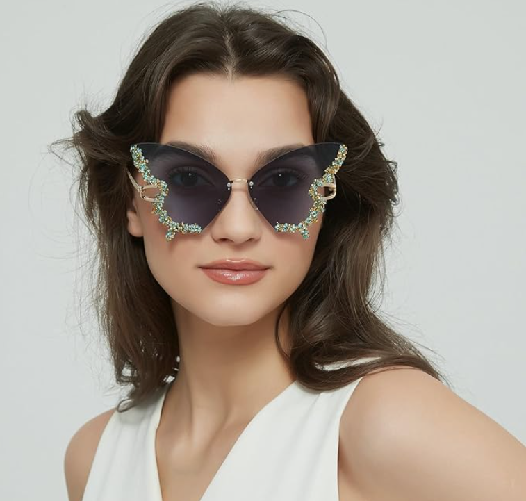 LUXIIVA® VINTAGE SUNGLASSES