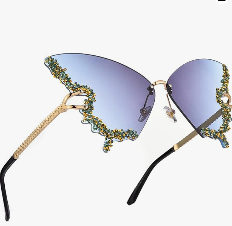 LUXIIVA® VINTAGE SUNGLASSES