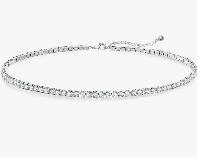 LUXIIVA® 3MM TENNIS NECKLACE