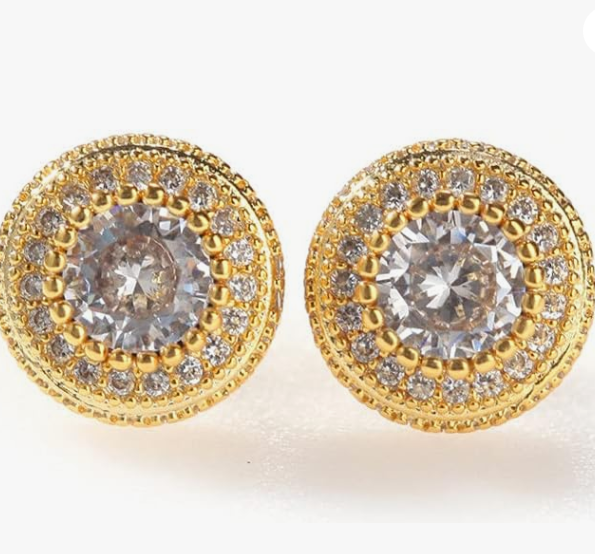 LUXIIVA® RADIANT CRYSTAL STUD EARRINGS(Ready to Ship)