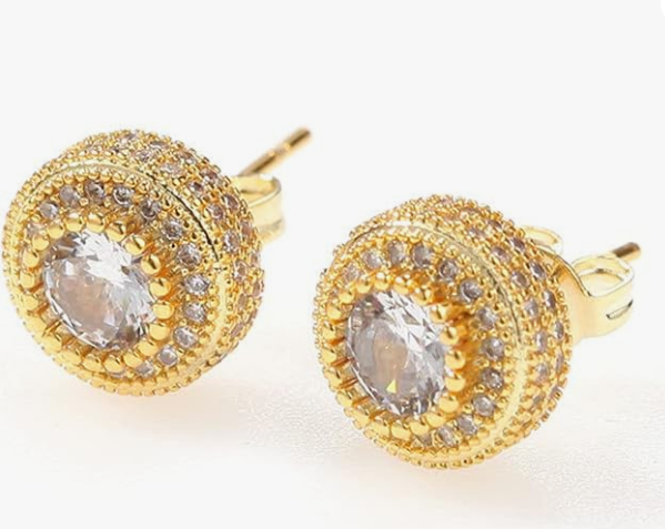 LUXIIVA® RADIANT CRYSTAL STUD EARRINGS(Ready to Ship)