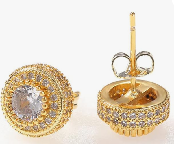 LUXIIVA® RADIANT CRYSTAL STUD EARRINGS(Ready to Ship)