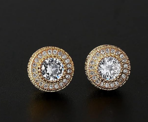 LUXIIVA® RADIANT CRYSTAL STUD EARRINGS(Ready to Ship)