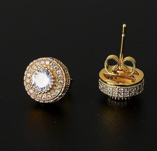LUXIIVA® RADIANT CRYSTAL STUD EARRINGS(Ready to Ship)
