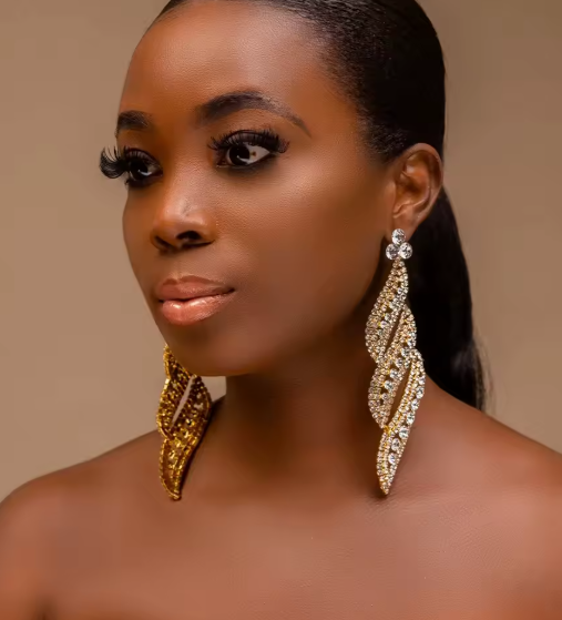 LUXIIVA® ELEGANCE LEAF DROP EARRINGS(Ready to Ship)