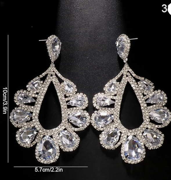 LUXIIVA® SERAPHINE CRYSTAL TEARDROPS(Ready to Ship)