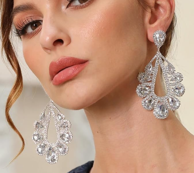 LUXIIVA® SERAPHINE CRYSTAL TEARDROPS(Ready to Ship)