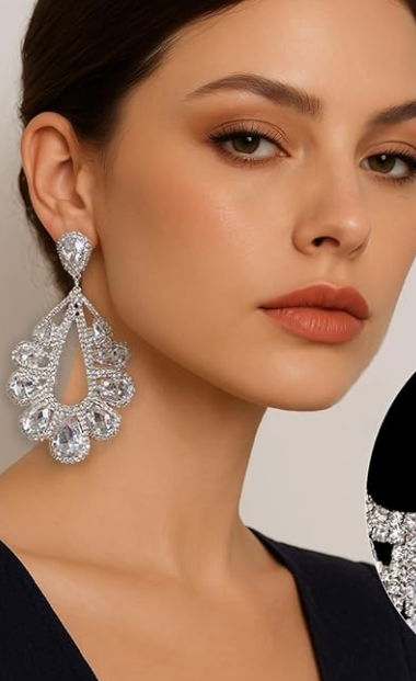 LUXIIVA® SERAPHINE CRYSTAL TEARDROPS(Ready to Ship)