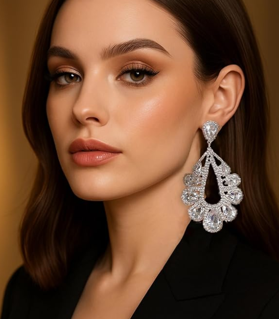 LUXIIVA® SERAPHINE CRYSTAL TEARDROPS(Ready to Ship)