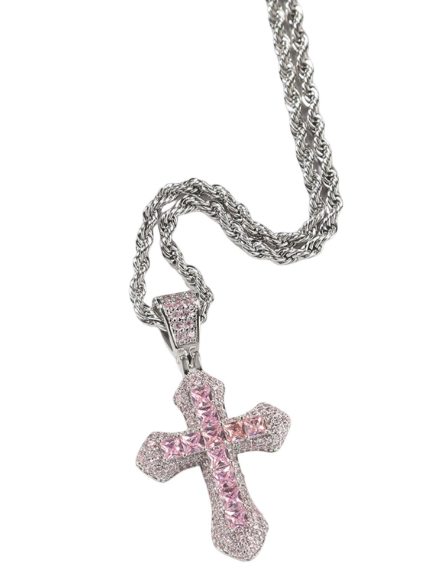 LUXIIVA® SACRED SPARKLE PINK PENDANT (Ready to Ship)