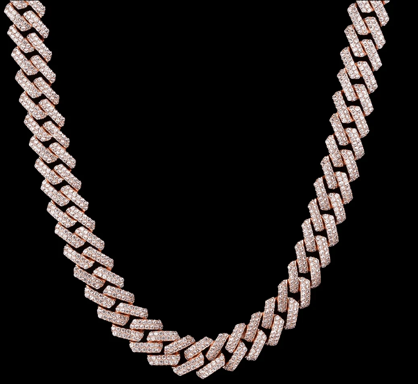 LUXIIVA® 13MM CUBAN LINK NECKLACE-(Ready to Ship)