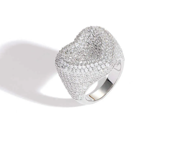 LUXIIVA® BOLD HEART RING(Ready to Ship)