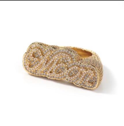 LUXIIVA® LUX DIAMOND NAME RING