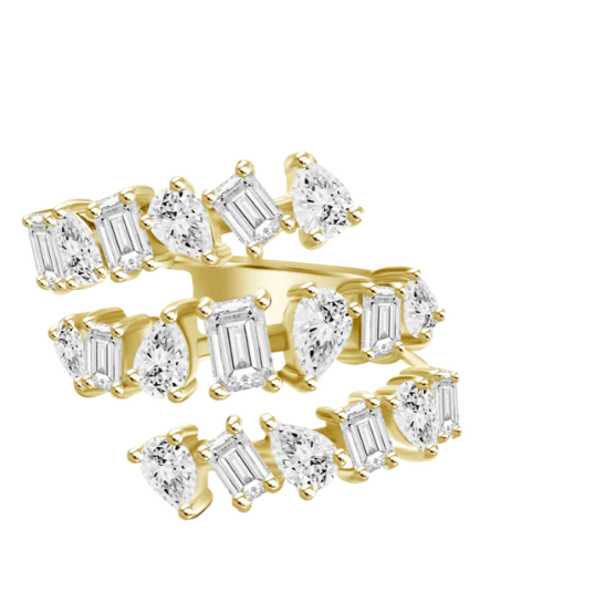 LUXIIVA® ICED OUT RUBY BAND(Ready to Ship)