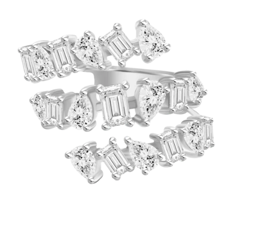 LUXIIVA® ICED OUT RUBY BAND(Ready to Ship)