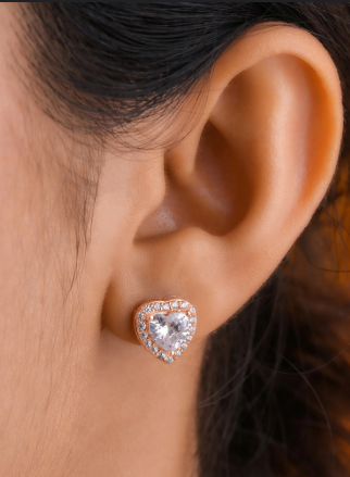 LUXIIVA® SHARON HEARTS EARRINGS (Ready to Ship)