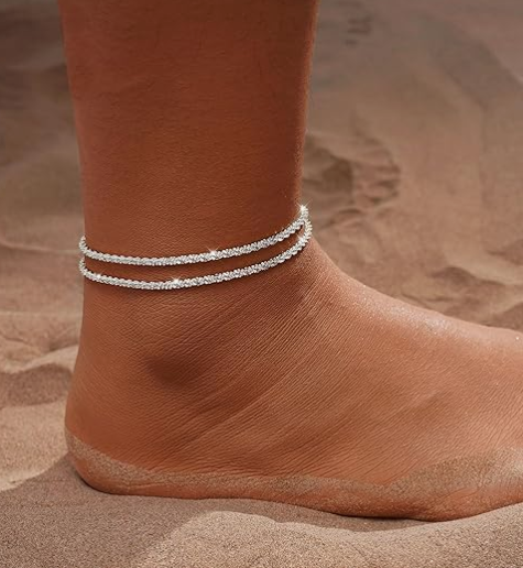 LUXIIVA® DAINTY LAYERED WATERPROOF ANKLET(Ready to Ship)