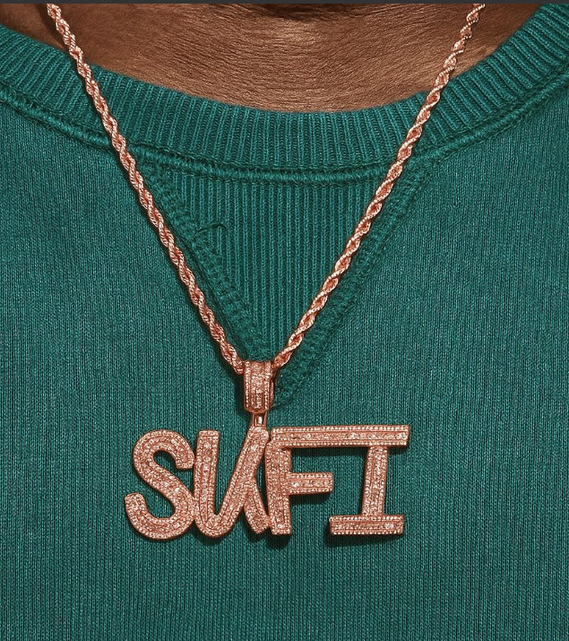 LUXIIVA Martha Custom Name Necklace - additional view 13 of necklace