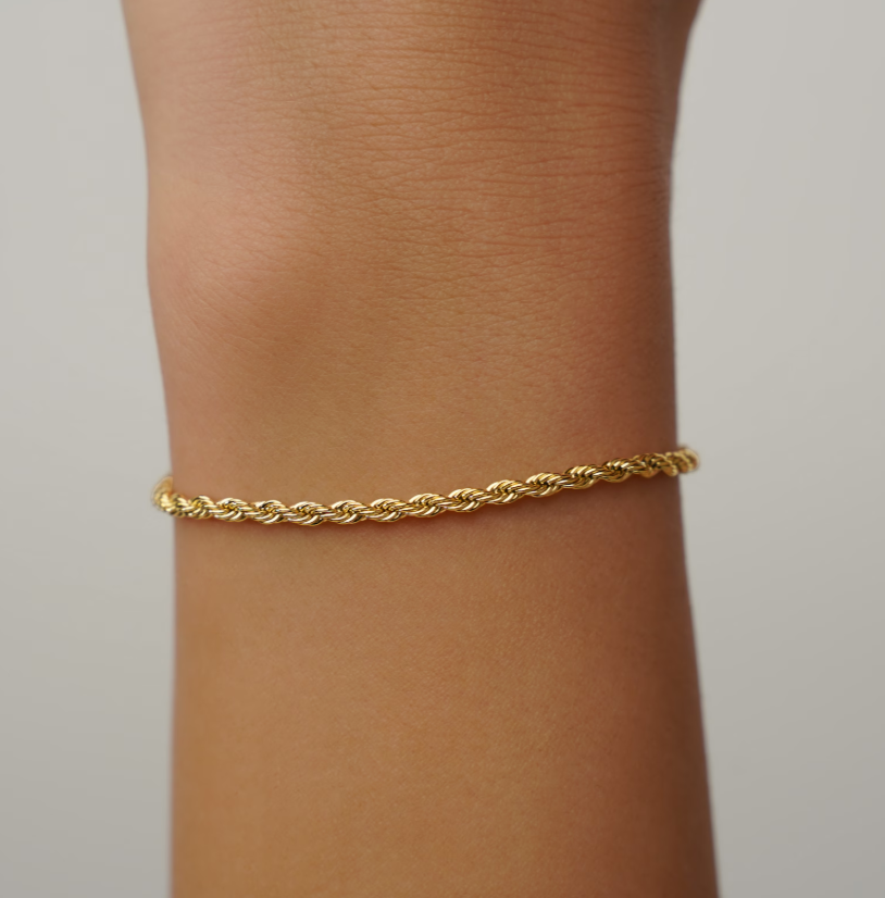 LUXIIVA® ROPE CHAIN BRACELET(Ready to Ship)