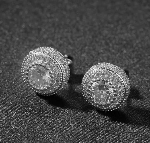 LUXIIVA® RADIANT CRYSTAL STUD EARRINGS(Ready to Ship)