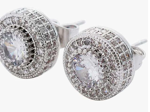 LUXIIVA® RADIANT CRYSTAL STUD EARRINGS(Ready to Ship)